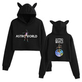Travis Scott Astroworld Hoodie Printed Casual Women's Hooded Sweater