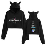 Travis Scott Astroworld Hoodie Printed Casual Women's Hooded Sweater