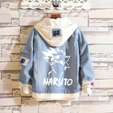 Comic Denim Jacket Casual Loose Denim Jacket