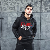 Men Graphic Hoodie Fashion Men's and Women's Hooded Fleece-Lined Casual Sweatshirt