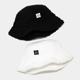 Smiley Face Cap Autumn and Winter Hat Winter Bucket Hat