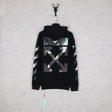 off Ow Men and Women Couple Zipper Jacket hoodie