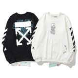 round Neck Sweater Male and Female Couples Wear Pullover Bottoming Shirt sweatshirt