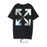 Kiss Oil Painting Direct Injection off Men's and Women's Same Loose All-Match Short Sleeve t shirt