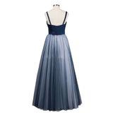 Formal Dresses & Gowns V-neck Sleeveless Dress Waist-Slimming Long Dress