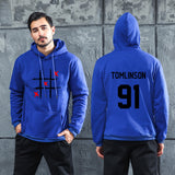 Men's Graphic Hoodie Men's Rock Sweater Louis Tomlinson 91 One-Way Combination One Direction 1D