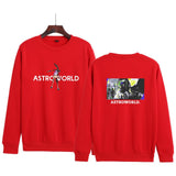 Travis Scott Astroworld Hoodie Casual Autumn and Winter round Neck Sweatshirt