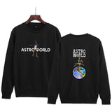 Travis Scott Astroworld Hoodie Casual Autumn and Winter round Neck Sweatshirt