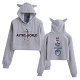 Travis Scott Astroworld Hoodie Printed Casual Women's Hooded Sweater