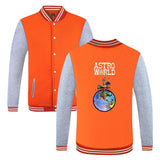 Travis Scott Astroworld Hoodie Loose Baseball Uniform Coat