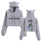 Travis Scott Astroworld Hoodie Printed Casual Women's Hooded Sweater