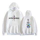Travis Scott Astroworld Hoodie Men's and Women's Casual Hooded Sweater