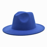 Mens Kentucky Derby Hats Fall/Winter Fedora Hat Vintage Top Hat Women's Woolen Hat