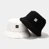 Smiley Face Cap Autumn and Winter Hat Winter Bucket Hat