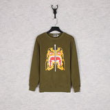 Shark Print Sweatshirts Autumn And Winter Printing Male And Female Couples Wear Brushed Hoody