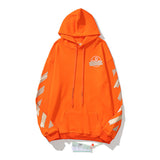 Autumn Men's OW Printed Long-Sleeved Hooded Sweater hoodie