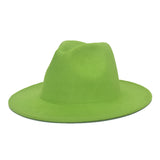 Mens Kentucky Derby Hats Fall/Winter Fedora Hat Vintage Top Hat Women's Woolen Hat