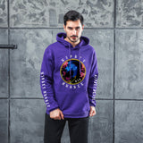 Men Graphic Hoodie Rapper Nipsey Hussle Souvenir T-shirt Velvet Padded Hooded Sweatshirt