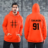 Men's Graphic Hoodie Men's Rock Sweater Louis Tomlinson 91 One-Way Combination One Direction 1D