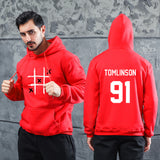 Men's Graphic Hoodie Men's Rock Sweater Louis Tomlinson 91 One-Way Combination One Direction 1D