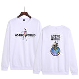 Travis Scott Astroworld Hoodie Casual Autumn and Winter round Neck Sweatshirt