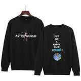 Travis Scott Astroworld Hoodie Casual Autumn and Winter round Neck Sweatshirt