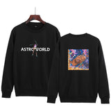 Travis Scott Astroworld Hoodie Casual Autumn and Winter round Neck Sweatshirt