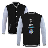 Travis Scott Astroworld Hoodie Loose Baseball Uniform Coat