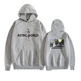 Travis Scott Astroworld Hoodie Men's and Women's Casual Hooded Sweater