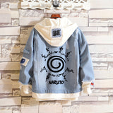 Comic Denim Jacket Casual Loose Denim Jacket