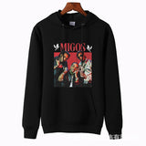 Friends Joey Hoodie Pullover Loose Fleece Sweater