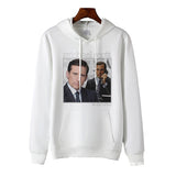 Friends Joey Hoodie Pullover Loose Fleece Sweater