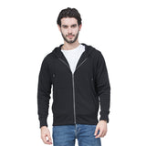 Black Zip Up Hoodie Sweater Men 'S Hooded Sports Men Coat Men 'S Knitted Zipper Shirt