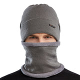 Men Winter Hats Thermal Knitting Woolen Cap Men and Women Autumn and Winter