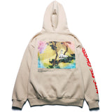Kanye West KSG Hoodie Men's Hip Hop Velvet Padded Hooded Sweatshirt Hoodie