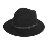 Fedora Golf Hats Wool Cap Women Autumn and Winter Warm Vintage Top Hat Women