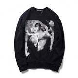 GVC Hoodie Virgin Pattern Sweater Couple Wear Pure Cotton Fashion Loose