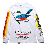 Cpfm Sweatshirt Men and Women Hand Painted Long Sleeve Crew Neck Sweater