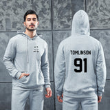 Men Graphic Hoodie Autumn and Winter Long Sleeve Men's Printed Cotton Hooded Men Sweaters Menswear