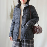 Women Winter Coats Puffer Jacket Down Coat Down Jacket Female Short Stand Collar White Duck Down Coat Female