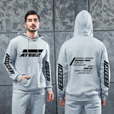 Men Graphic Hoodie Men's Group Ateez Hooded Sweater Loose Hooded Printed Hood Sweater