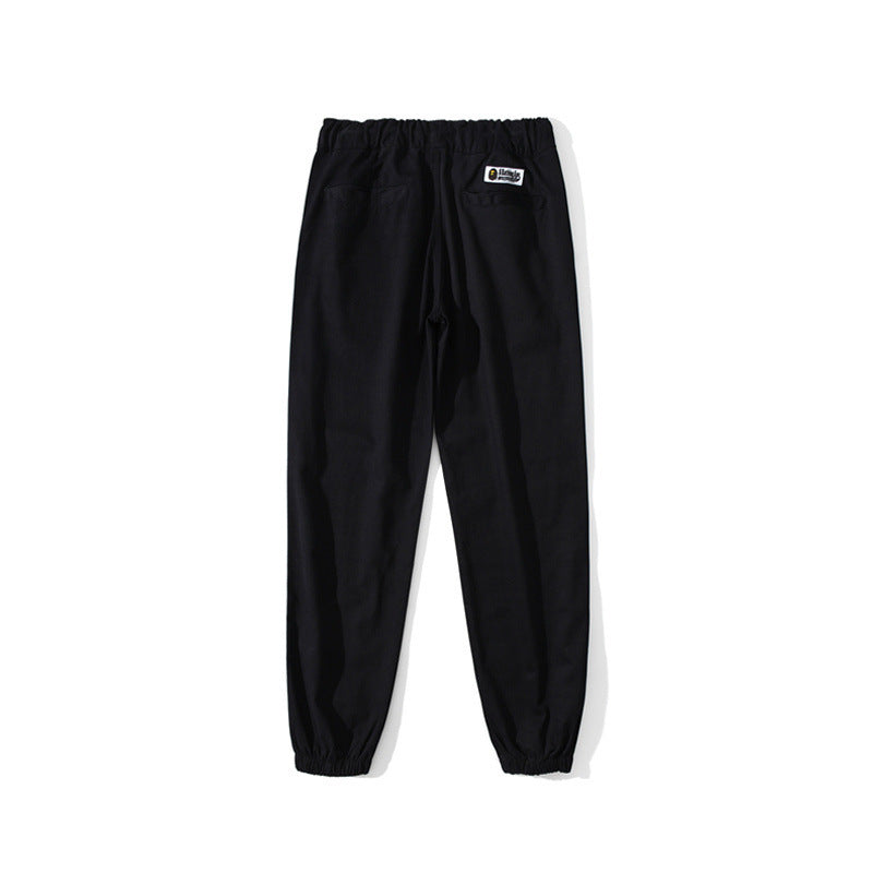 WGM Closing Fall Winter Men Shark Head Waist Pants