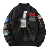 NASA Varsity Jacket Casual Street Fashion Jacket Men's Jacket Loose Embroidered Baseball Uniform