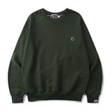 Shark Print Sweatshirts Men'S And Women'S Autumn And Winter Round Neck Pullover Embroidery Sweater