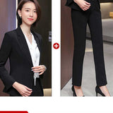 Women's Autumn Uniform Designs Formal Style Office Lady Bussiness Attire Work Suit Business Wear Formal Wear