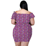 Nina Parker plus Size Dresses Elegant Sexy off-Shoulder and Black plus Size Dress