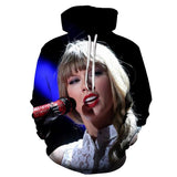 Taylor Swift Merch 3D Digital Printing Men's Hoodies