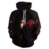 Itachi Uchiha Costume Autumn and Winter Naruto Xiao Tissue Printed Long-Sleeved Men's Hoodie Sweater