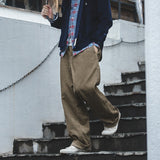 Mens Corduroy Pants Marden Tooling Vintage Corduroy Trousers Amekaji Oversize Autumn Leisure Straight-Leg Pants