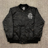 Anti Social Club Hoodie Puffer Jacket Flight Suit Baseball Uniform